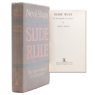 Item #322665 Slide Rule. The Autobiography of an Engineer. Nevil Shute