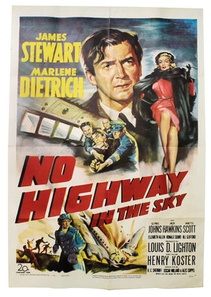 Item #322858 James Stewart Marlene Dietrich. No Highway in the Sky. … Directed by Henry Koster....