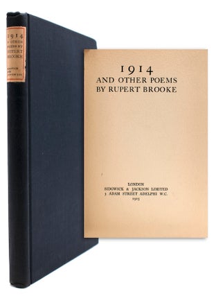 Item #322896 1914 and Other Poems. Rupert Brooke