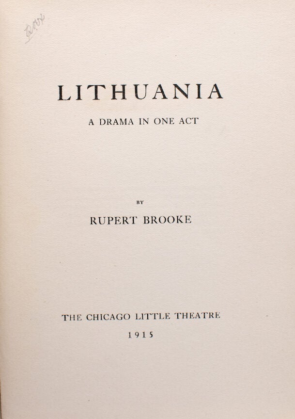 Lithuania. A Drama in One Act