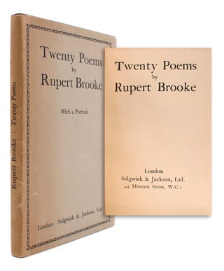 Item #322916 Twenty Poems. Rupert Brooke
