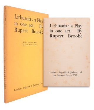 Item #322917 Lithuania: a Play in one act. Rupert Brooke
