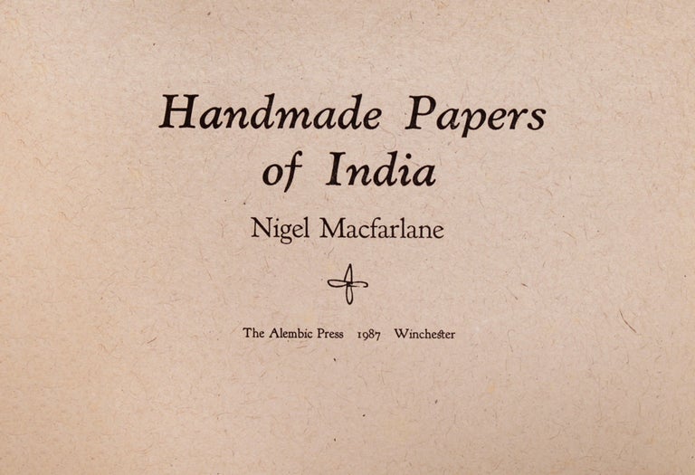 Handmade Papers of India