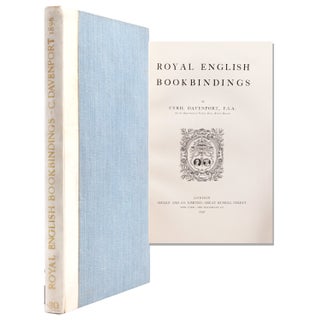 Item #323052 Royal English Bookbindings. Cyril Davenport