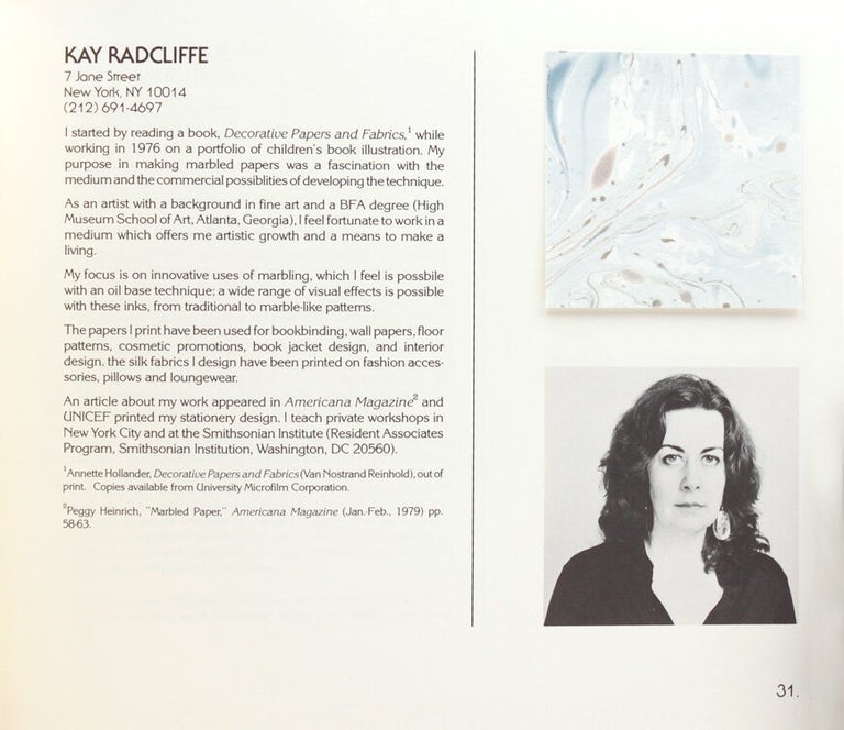 American Decorative Papermakers: The Work & Specimens of Twelve Craft Artists (5/6)
