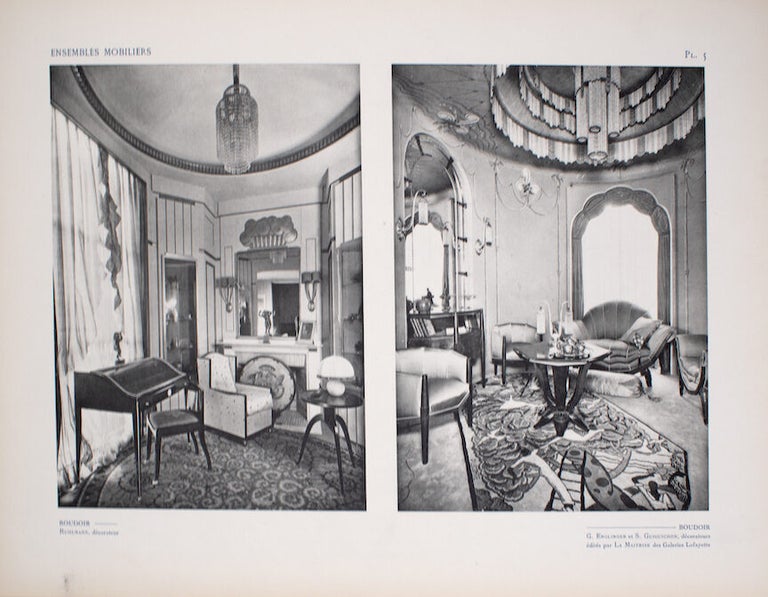 Ensembles Mobiliers. Exposition Internationale 1925. 2eme Serie