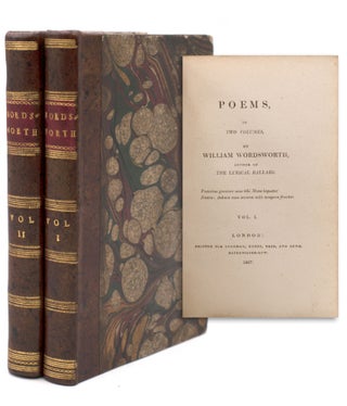 Item #323276 Poems, in Two Volumes. William Wordsworth