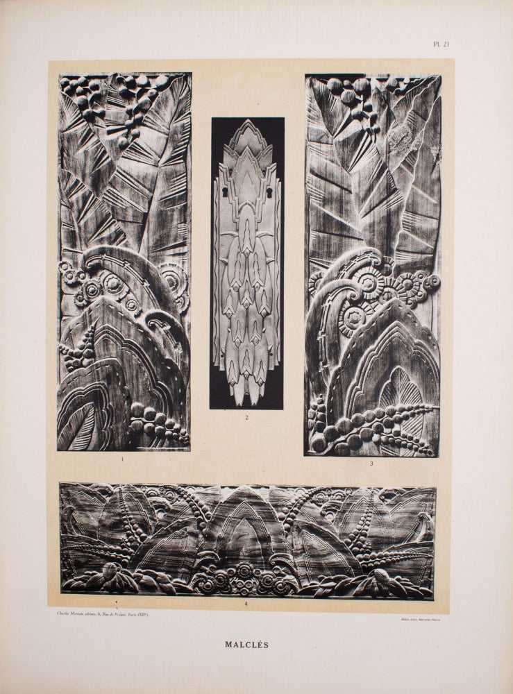 La sculpture decorative moderne, 1re, 2e, et 3e série