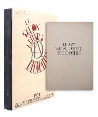 Item #323320 Le XXeme salon des artistes decorateurs. Marcel Chappy, Henri Rapin, Raymond...