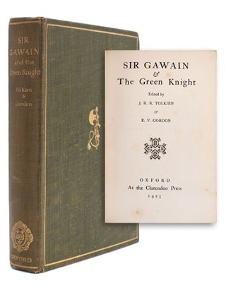 Item #323366 Sir Gawain and The Green Knight. J. R. R. Tolkien, E V. Gordon
