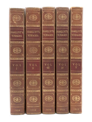 Item #323383 Hakluyt's Collection of Early Voyages, Travels and Discoveries of the English...