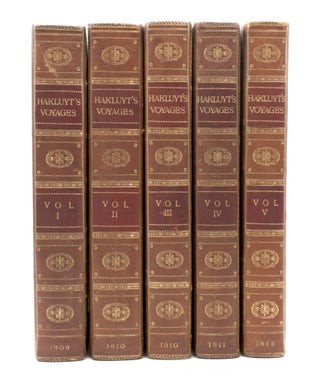 Item #323383 Hakluyt's Collection of Early Voyages, Travels and Discoveries of the English...