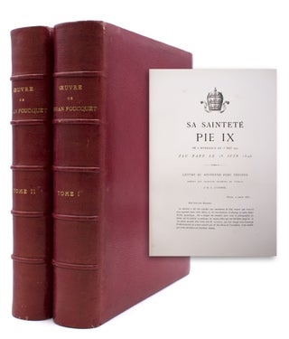Item #323391 Oeuvre de Jehan Foucquet. Heures de Maistre Estienne Chevalier. Texte restitué par...