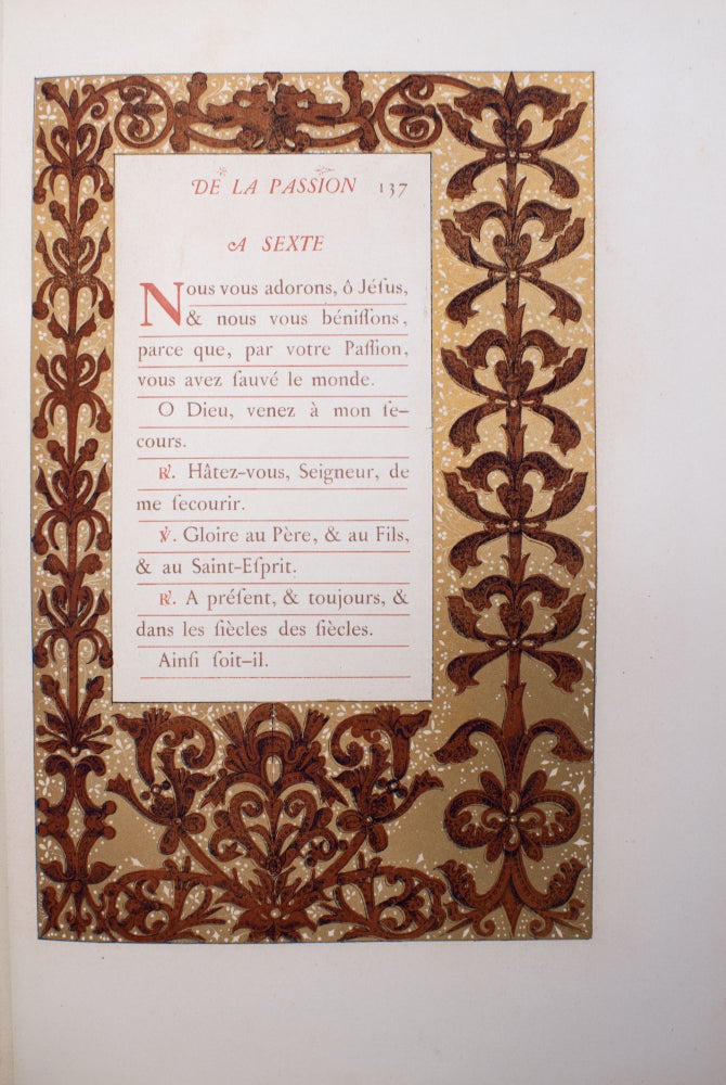 Oeuvre de Jehan Foucquet. Heures de Maistre Estienne Chevalier. Texte restitué par M. L'Abbé Delaunay