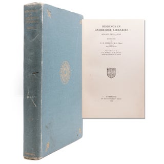 Item #323400 Foreign Bookbinding in the British Museum. Illustrations of 63 Examples Selected On...