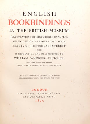 English Bookbindings in the British Museum