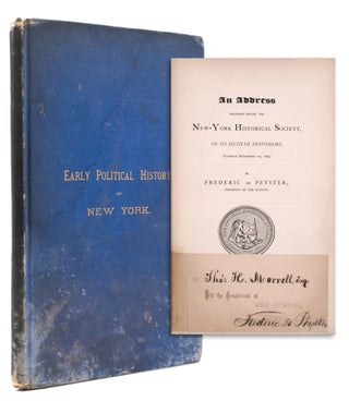 Item #323593 An Address delivered before the New-York Historical Society, on its Sixtieth...