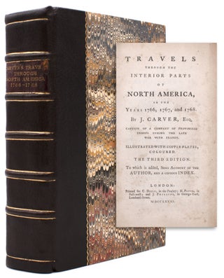 Item #323670 Travels through the Interior Parts of North America, in the Years 1766, 1767, and...