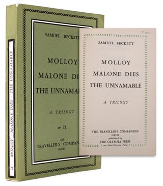 Item #323699 Molloy, Malone Dies, and The Unnamable A Trilogy. Samuel Beckett