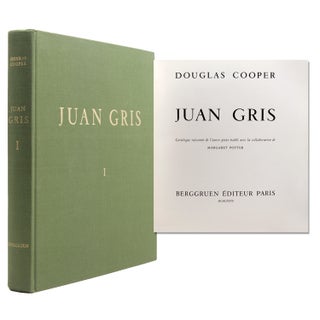 Item #323706 Juan Gris. Catalogue raisonné de l'oeuvre peint établi. Juan Gris, Douglas Cooper,...