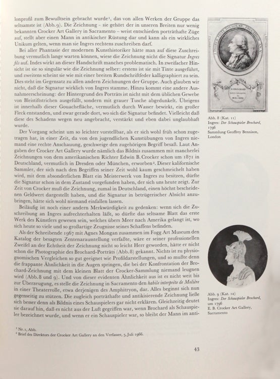 Die Bildniszeichnungen von J.-A.-D. Ingres