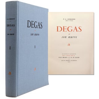 Item #323748 Degas et Son Œuvre. Edgar Degas, Paul André Lemoisne