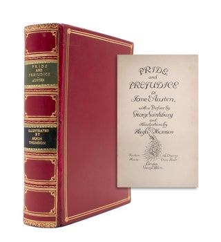 Item #323798 Pride and Prejudice with a Preface by George Saintsbury. Jane Austen