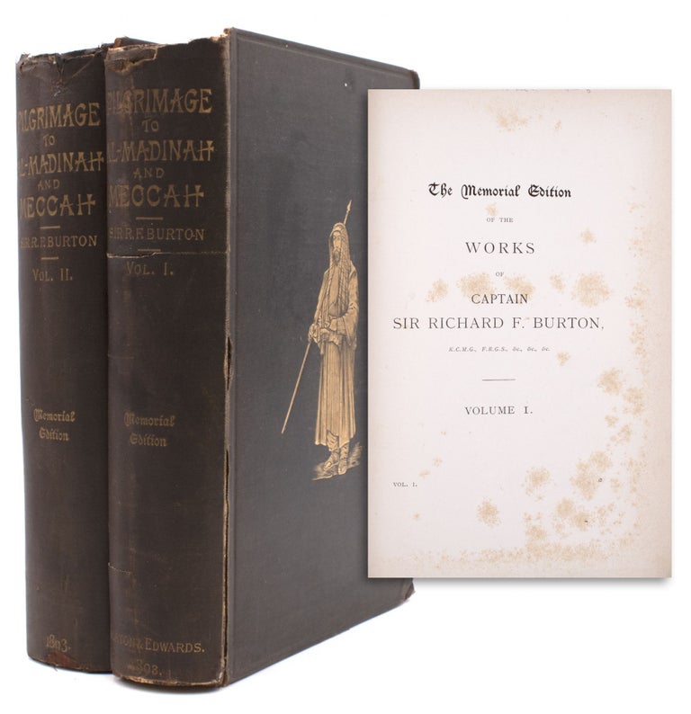 Personal Narrative of a Pilgrimage to Al-Madinah & Meccah. Edited by His Wife, Isabel Burton