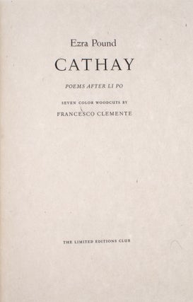 Cathay: Poems After Li Po