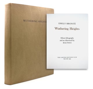 Item #323977 Wuthering Heights. Emily Bronte