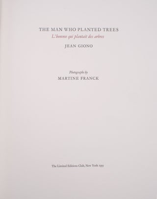 The Man Who Planted Trees ... L'homme qui plantait des arbres