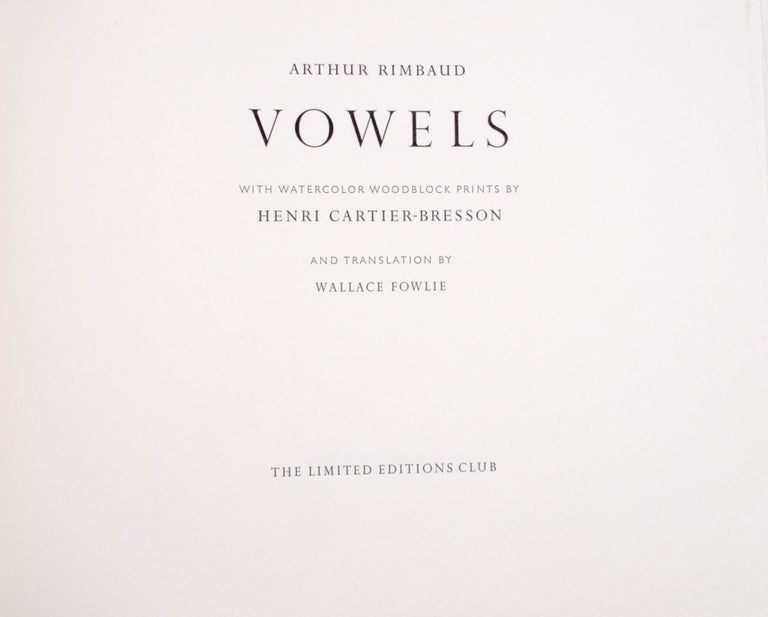 Vowels (3/6)