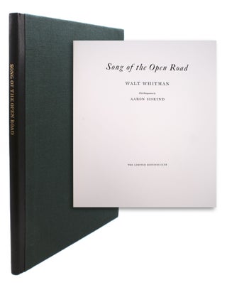 Item #324016 Song of the Open Road. Walt Whitman
