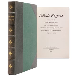 Item #324095 Cobbett's England. A Selection from the Writings of William Cobbett...Edited with an...