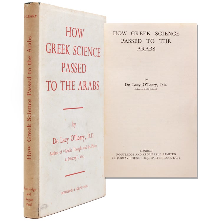 How Greek Science passed to the Arabs