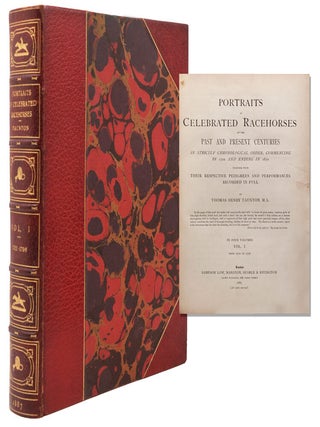 Item #324329 Portraits of Celebrated Racehorses of the Past and Present Centuries in strictly...