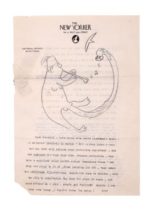 Item #324419 Typed Letter, signed (“Ludwig”), to Viking editor Marshall Best, “here comes...
