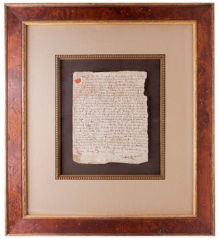 Item #324464 Manuscript document signed, as Justice of the Peace, ordering the arrest of Joshua...