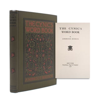 Item #324704 The Cynic's Word Book. Ambrose Bierce