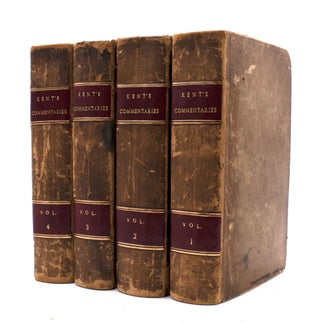 Item #324769 Commentaries on American Law. James Kent
