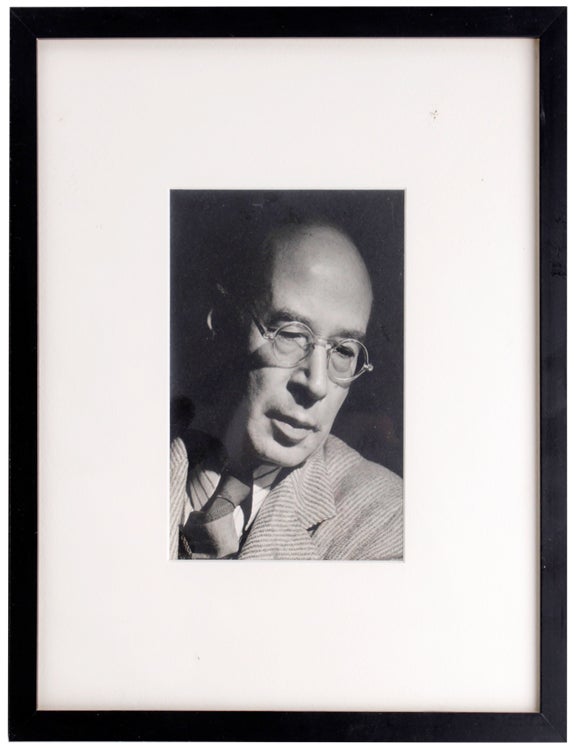 Portrait photograph of Henry Miller