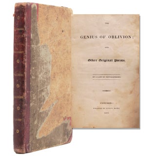 Item #324901 The Genius of Oblivion and Other Original Poems. Sarah Josepha Buell Hale