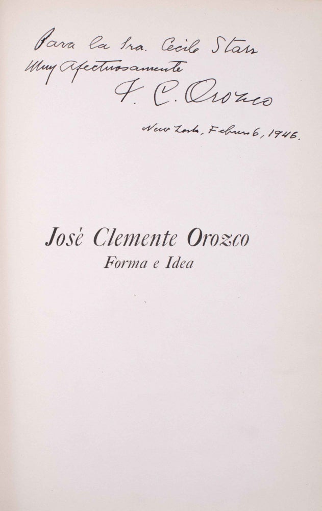 José Clemente Orozco. Forma e Idea