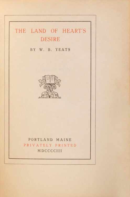 The Land of Heart's Desire