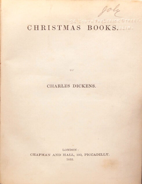 CHRISTMAS BOOKS