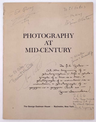 Item #325040 Photography at Mid-Century: Tenth Anniversary Exhibition. Ansel Adams