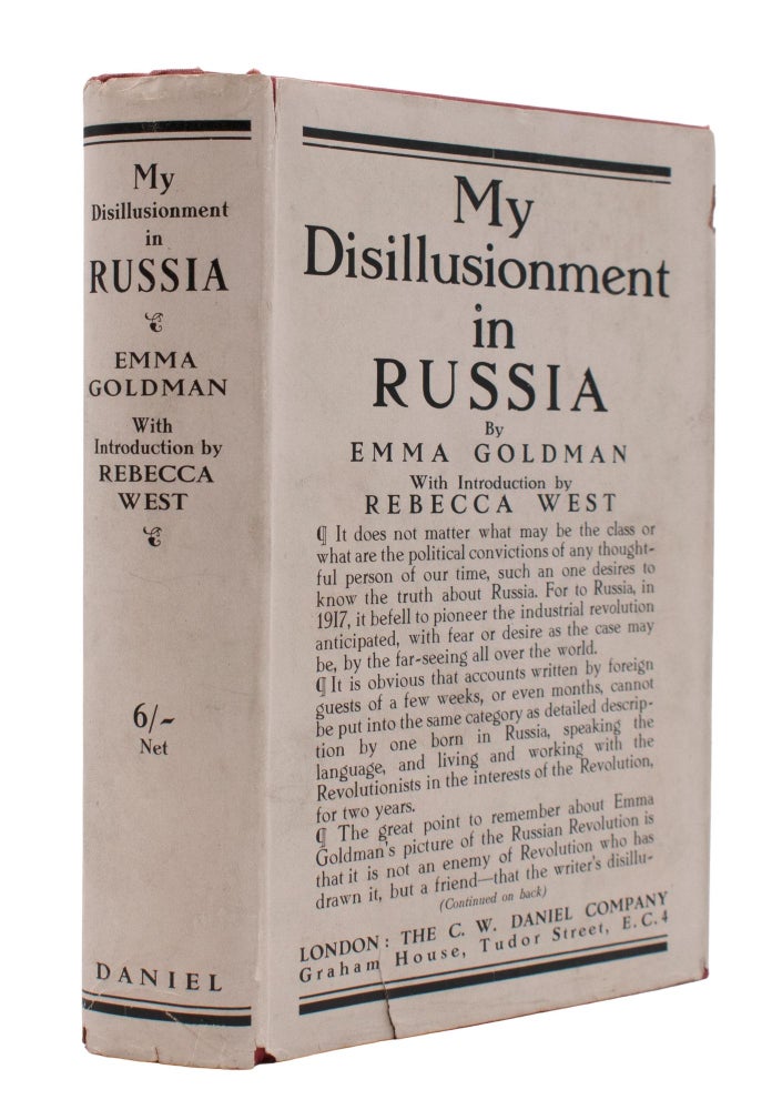 My Disillusionment in Russia ... With an Introduction by Rebecca West