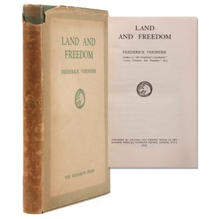 Item #325389 Land and Freedom. Frederick Verinder
