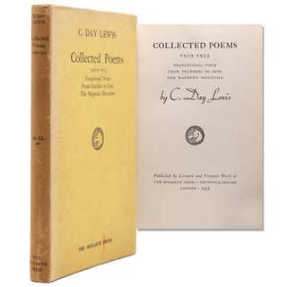 Item #325433 Collected Poems 1929 to 1933. Transitional Poem. From Feathers to Iron. The Magnetic...