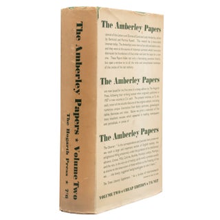 The Amberley Papers. The Letter and Diaries of Lord and Lady Amberley. Edited by Bertrand and Patricia Russell
